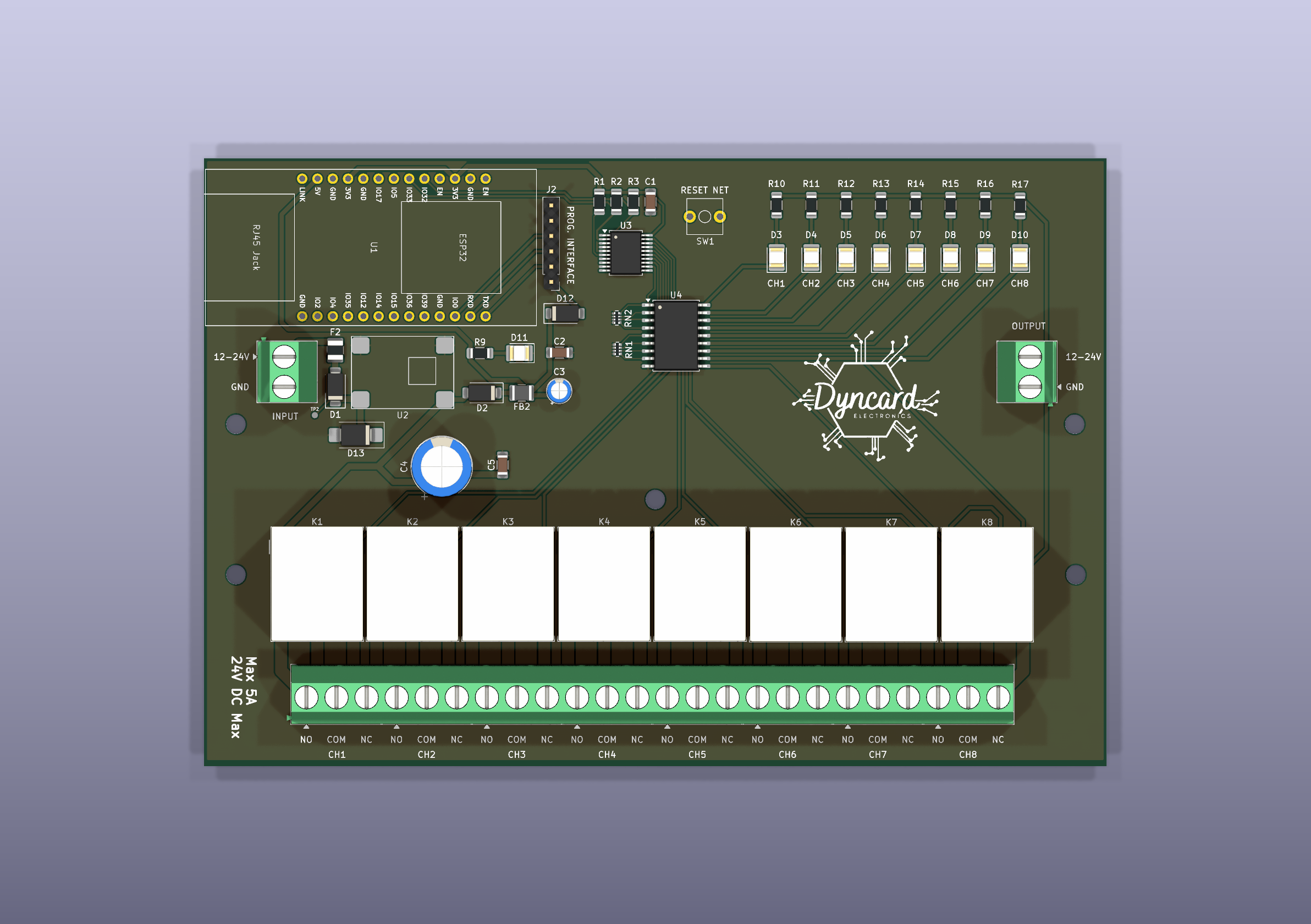 Tarjeta electrónica Dyncard